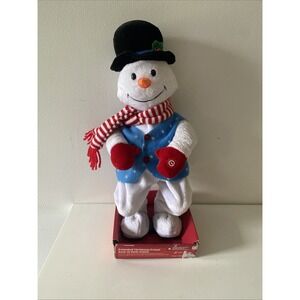 Gemmy animated friend dancing snowman singing "LOW" Flo Rider rare 2007 READ